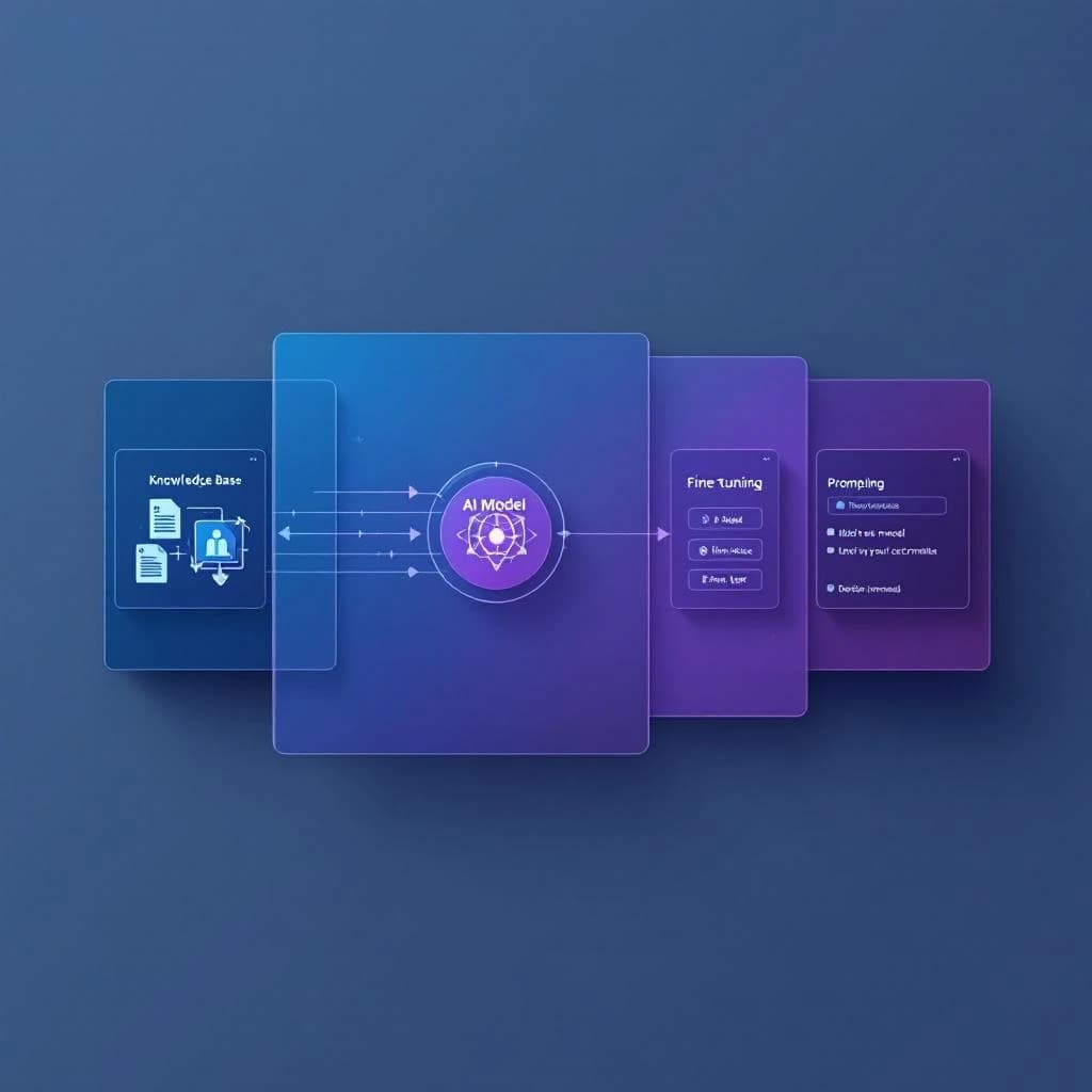 When to Use RAG vs Fine-Tuning vs Prompting for AI